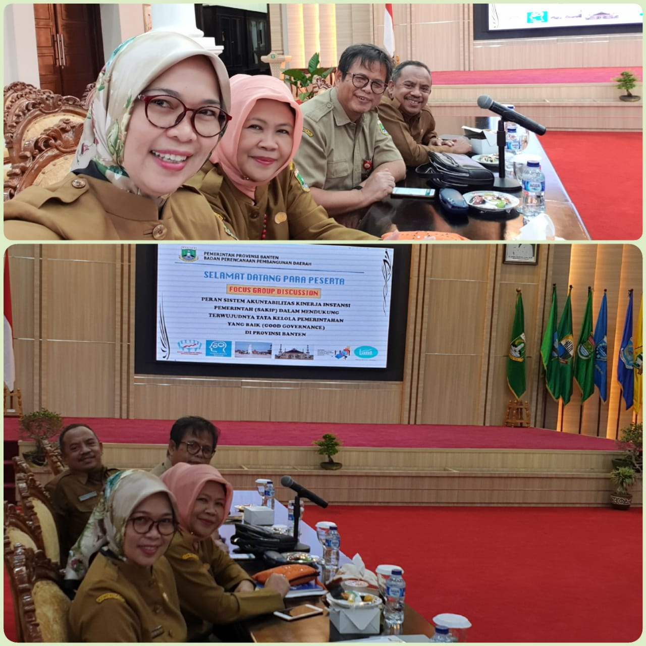 FGD peran sistem Akuntabilitas Kinerja Instansi Pemerintah (SAKIP) dalam mendukung terwujudnya Tata Kelola Pemerintahan yang baik (Good Governance) di Provinsi Banten