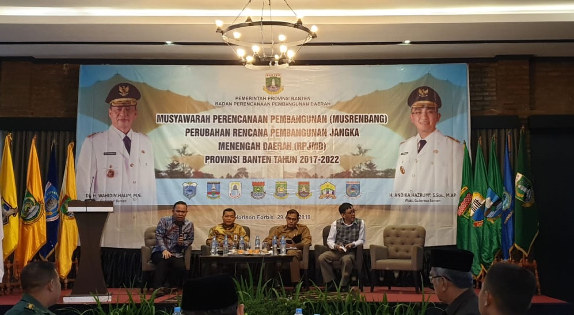 Musrenbang Perubahan RPJMD Prov Banten Tahun 2017-2022