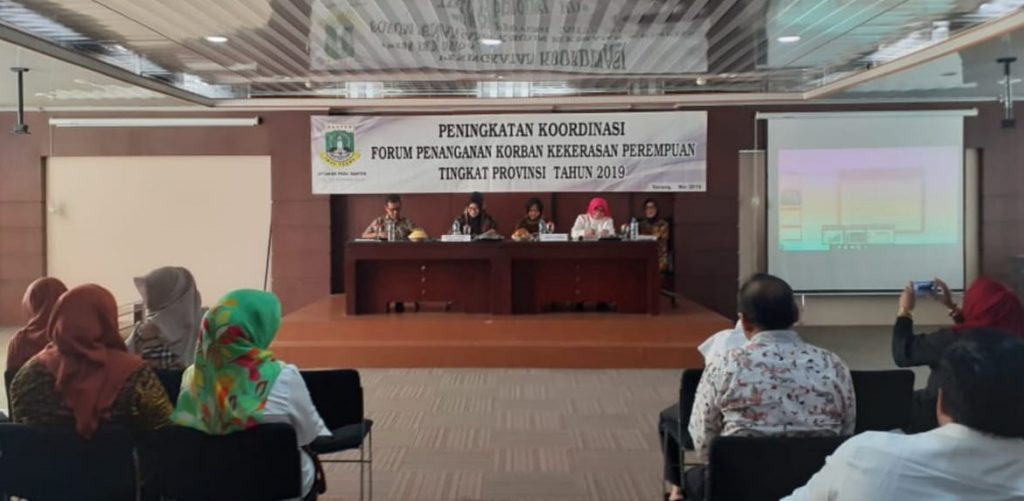 Peningkatan Koordinasi Forum Penanganan Korban Kekerasan Perempuan Tingkat Prov Banten