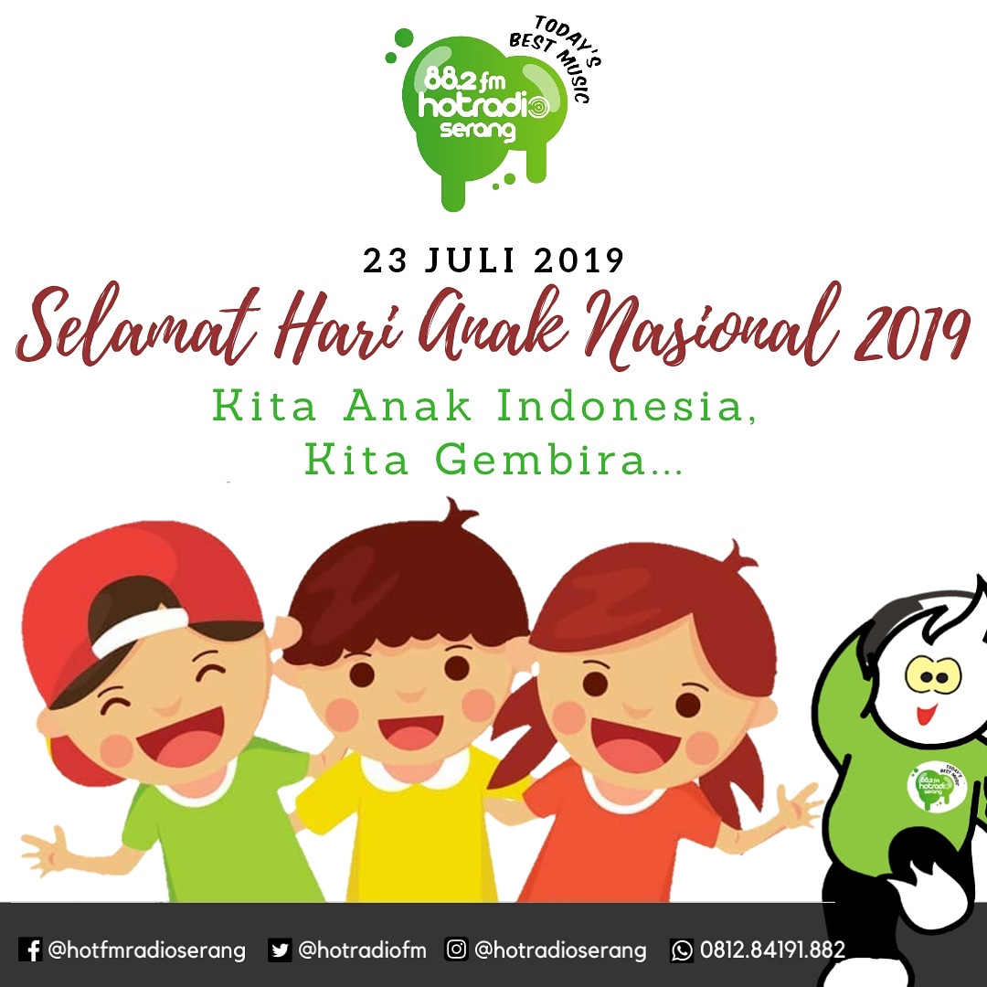 Selamat Hari Anak Nasional 2019