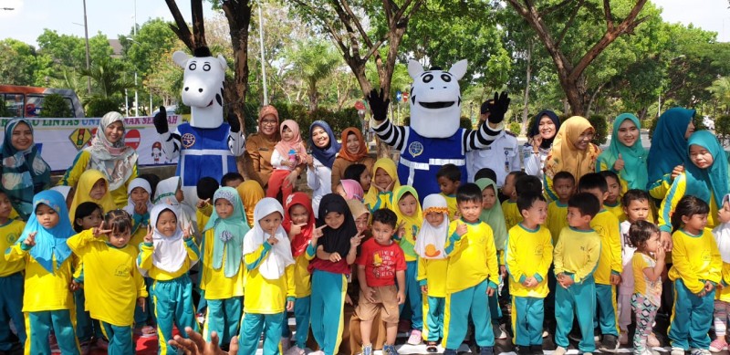 DP3AKKB Banten Berikan Pendidikan Berlalu Lintas