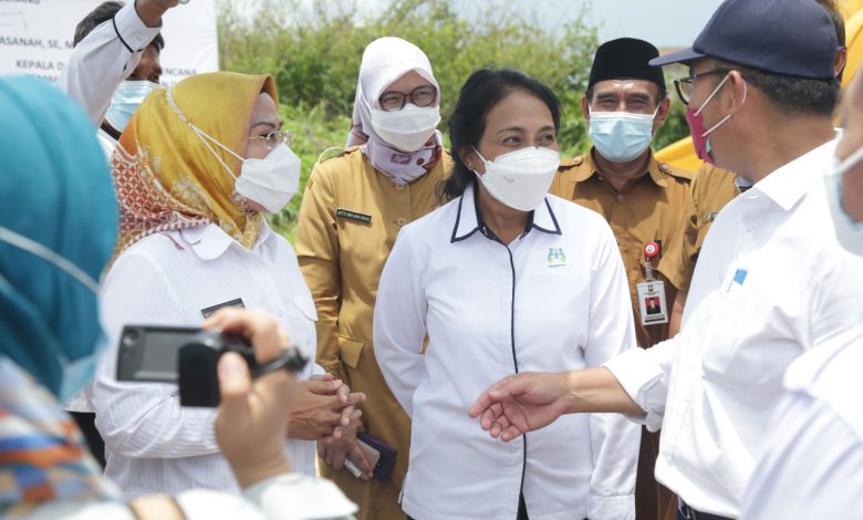 Kunker menko PMK dan Menteri PPPA RI ke Desa Sindang Sari Kabupaten Serang Provinsi Banten